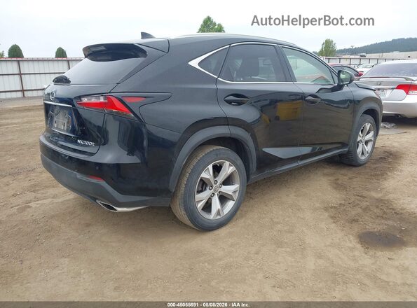 JTJBARBZ8H2114699 2017 LEXUS NX 200T Черный Задняя правая четверть