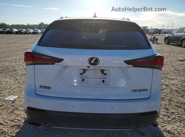 JTJBARBZ8J2176562 2018 LEXUS NX White Widok z tyłu