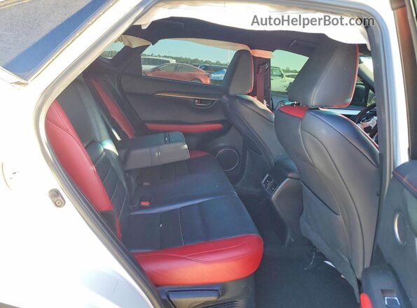 JTJBARBZ8J2176562 2018 LEXUS NX White Widok wnętrza z tyłu