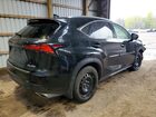2019 Lexus Nx 300 Base Black vin: JTJBARBZ8K2179236