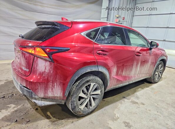 JTJBARBZ8K2181875 2019 LEXUS NX Burgundy Trasero derecho