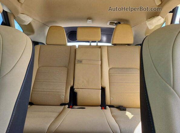 JTJBARBZ9K2202698 2019 LEXUS NX Коричневый Вид задних сидений