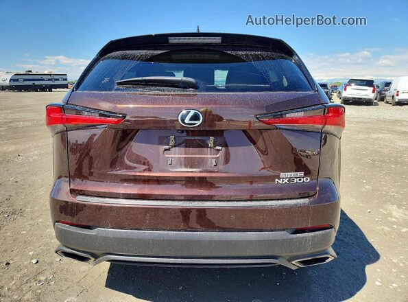 JTJBARBZ9K2202698 2019 LEXUS NX Коричневый Вид сзади