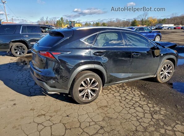 JTJBARBZXH2139619 2017 LEXUS NX 200T Черный Задняя правая четверть