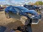 2017 Lexus Nx200t Черный vin: JTJBARBZXH2139619