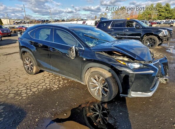 JTJBARBZXH2139619 2017 LEXUS NX 200T Черный Передняя правая четверть