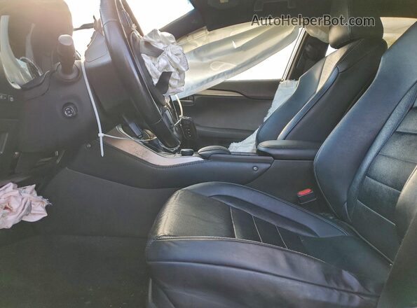 JTJBARBZXH2139619 2017 LEXUS NX 200T Черный Вид салона спереди
