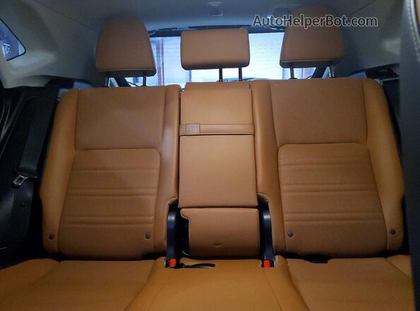 JTJBJRBZ0K2115031 2019 LEXUS NX Gray უკანა სავარძლების ხედი