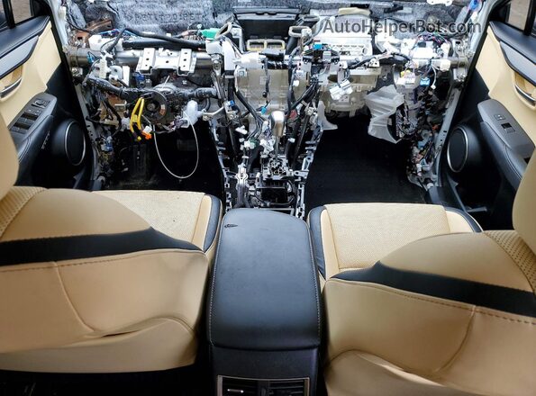 JTJBJRBZ4H2056431 2017 LEXUS NX White Widok deski rozdzielczej