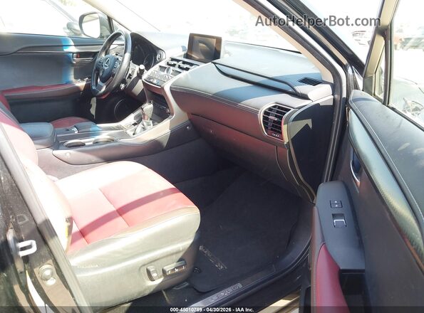 JTJBJRBZ4K2107630 2019 LEXUS NX 300H Черный Вид салона спереди