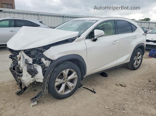 JTJBJRBZ8H2069893 2017 LEXUS NX White Առջևի ձախ երեք քառորդ տեսարան