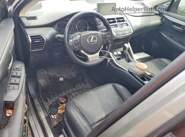 JTJBJRBZXH2063416 2017 LEXUS NX Серебряный Вид панели приборов