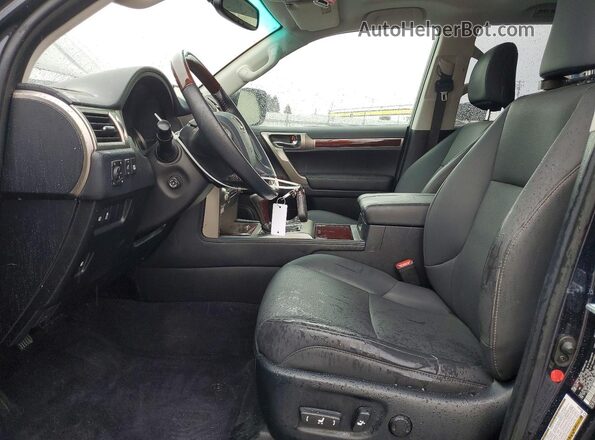 JTJBM7FX2K5225601 2019 LEXUS GX Синий Вид салона спереди