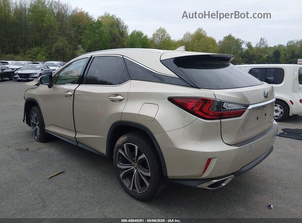 JTJBZMCA0K2040903 2019 LEXUS RX 350 Золотой Задняя левая четверть
