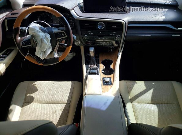 JTJBZMCA6H2029851 2017 LEXUS RX Белый Вид панели приборов