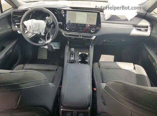 JTJCJMGA4S2031711 2025 LEXUS RX Charcoal Вид панелі приладів