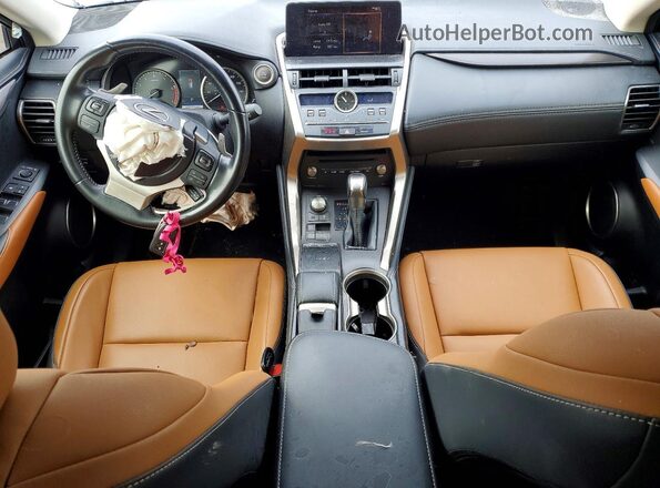 JTJDARBZ0M2183583 2021 LEXUS NX Gray Widok deski rozdzielczej