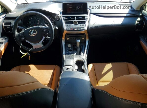 JTJDARBZ3L5004014 2020 LEXUS NX Gray წინა პანელის ხედი