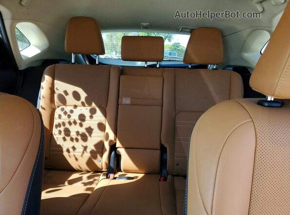 JTJDARBZ3L5004014 2020 LEXUS NX Gray უკანა სავარძლების ხედი