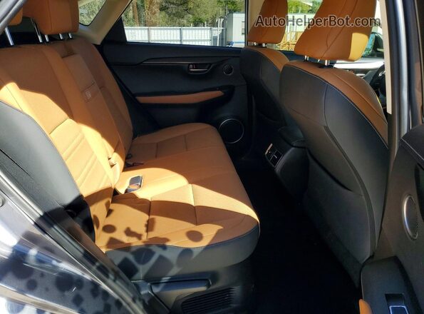 JTJDARBZ3L5004014 2020 LEXUS NX Gray უკანა სალონის ხედი
