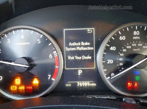 JTJDARBZ3M2197848 2021 LEXUS NX Black Вид щитка приладів