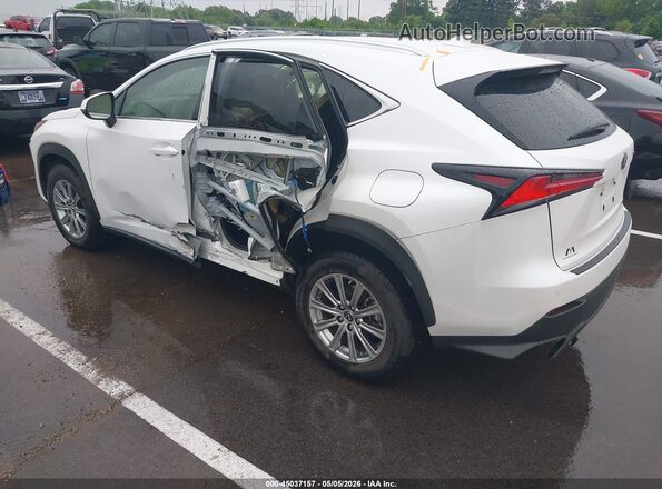 JTJDARBZ4M5030820 2021 LEXUS NX 300 Белый Задняя левая четверть