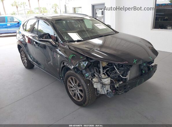 JTJDARBZ5L5001616 2020 LEXUS NX 300 Black წინა მარჯვენა