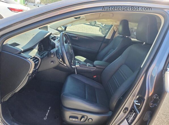 JTJDARBZXM2192632 2021 LEXUS NX Charcoal Вид салону спереду