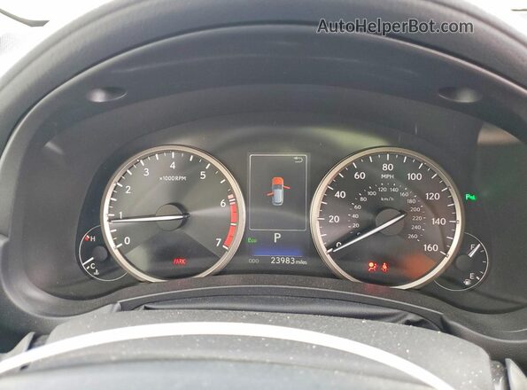 JTJDARDZ1M2253699 2021 LEXUS NX Silver Вид щитка приладів