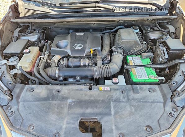 JTJDARDZ2M2236460 2021 LEXUS NX Серебряный Вид подкапотного пространства