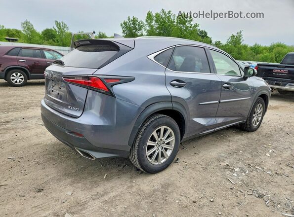 JTJDARDZ7M2238088 2021 LEXUS NX Gray Trasero derecho
