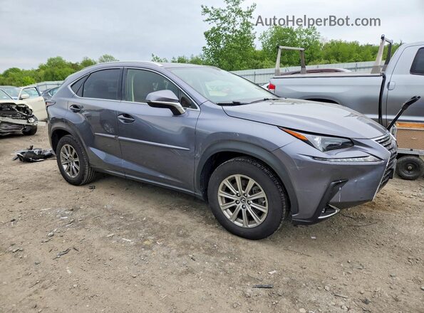 JTJDARDZ7M2238088 2021 LEXUS NX Gray Delantero derecho