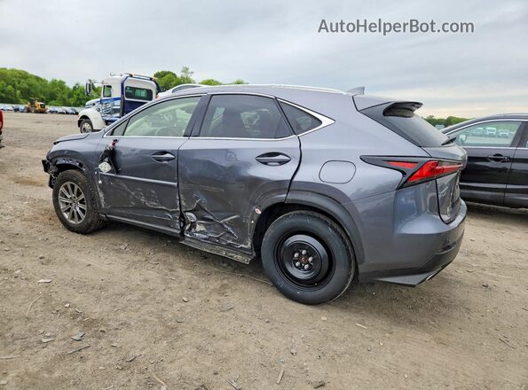 JTJDARDZ7M2238088 2021 LEXUS NX Gray Trasero izquierdo