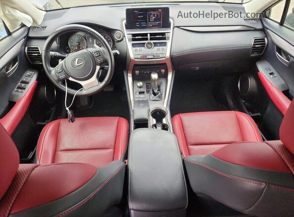 JTJDARDZ7M2238088 2021 LEXUS NX Gray Vista del salpicadero