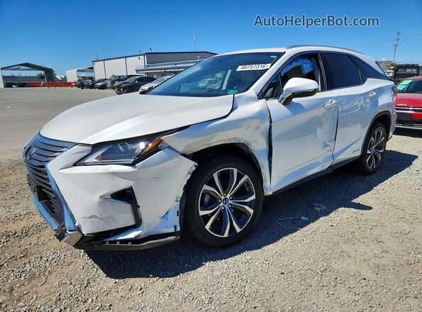 JTJDGKCA2J2005863 2018 LEXUS RX White Przód lewy