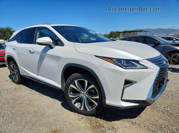 JTJDGKCA2J2005863 2018 LEXUS RX White Przód prawy