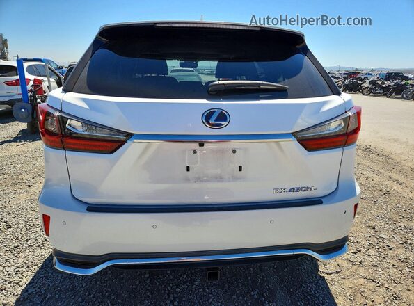 JTJDGKCA2J2005863 2018 LEXUS RX White Widok z tyłu