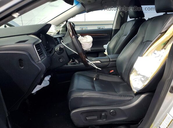 JTJDGKCA5J2002116 2018 LEXUS RX Серебряный Вид салона спереди