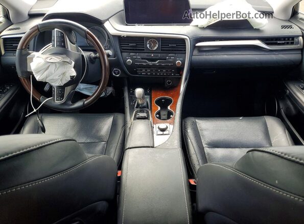 JTJDGKCA5J2002116 2018 LEXUS RX Серебряный Вид панели приборов
