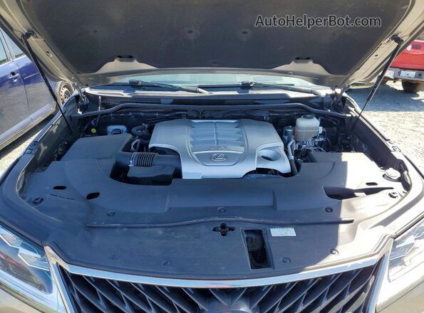 JTJDY7AX0L4320444 2020 LEXUS LX Серый Вид подкапотного пространства