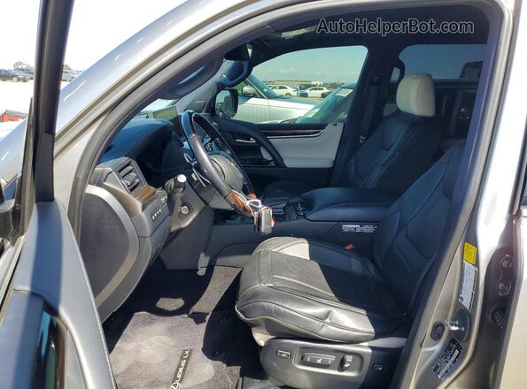 JTJDY7AX0L4320444 2020 LEXUS LX Серый Вид салона спереди
