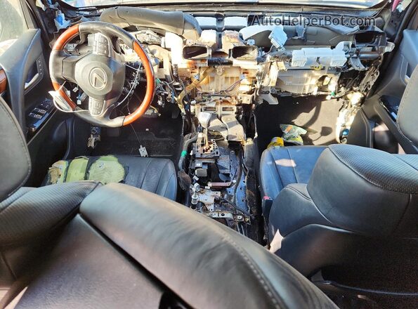 JTJDY7AX2L4320770 2020 LEXUS LX Black Dashboard view