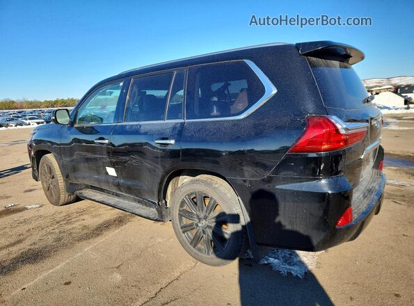 JTJDY7AX2L4320770 2020 LEXUS LX Black Rear left
