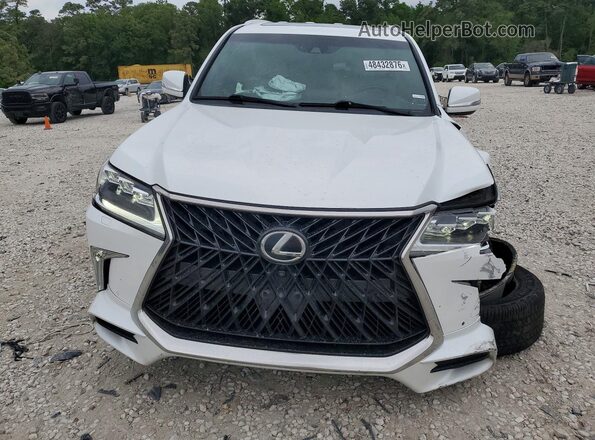 JTJDY7AX6L4326376 2020 LEXUS LX White Front view