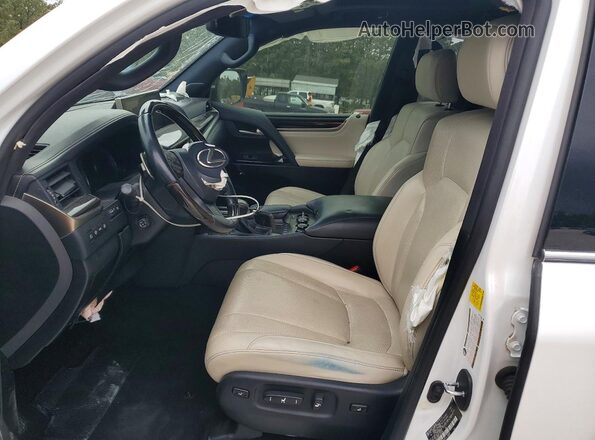 JTJDY7AX6L4326376 2020 LEXUS LX White Front interior view