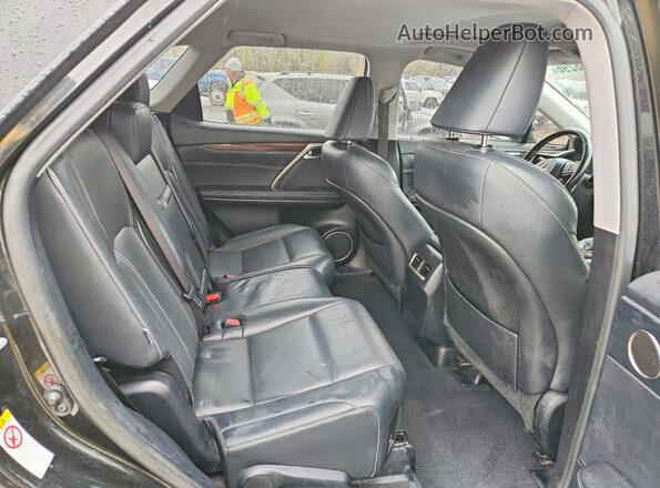 JTJDZKCA7J2001611 2018 LEXUS RX Черный Вид задней части салона