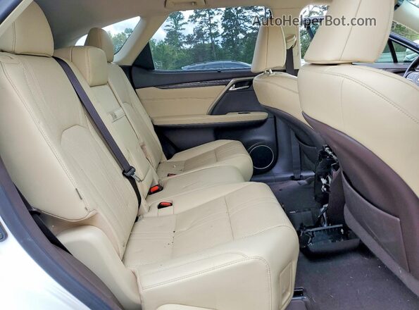 JTJGZKCA5K2012136 2019 LEXUS RX Белый Вид задних сидений