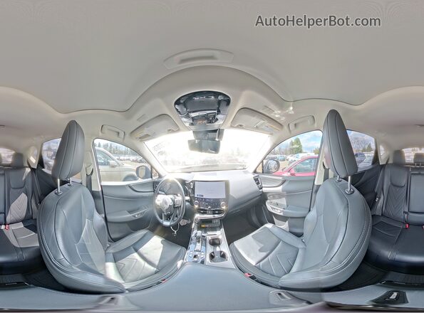 JTJHKCFZ3P2017570 2023 LEXUS NX Зеленый Панорамный вид салона 360°