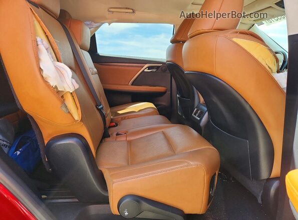 JTJHZKEAXM2020706 2021 LEXUS RX Красный Вид задней части салона