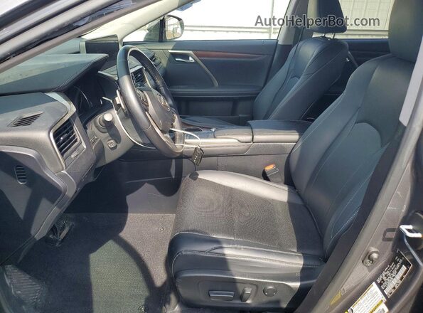 JTJHZMDA4M2051902 2021 LEXUS RX Серый Вид салона спереди